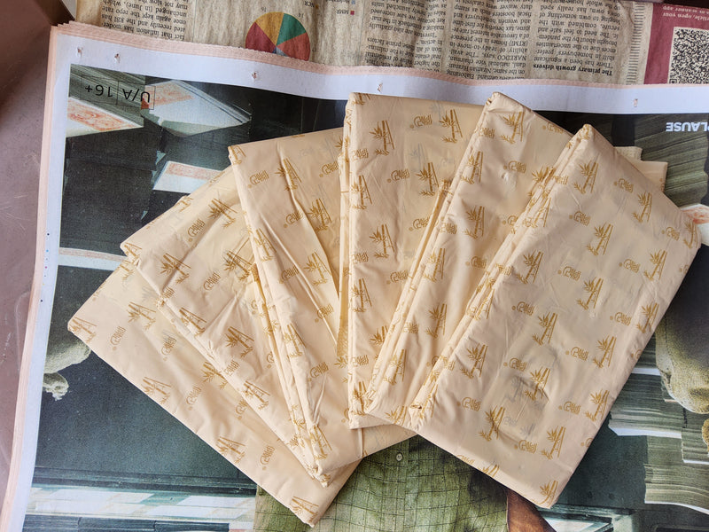 XXXL+ bamboo pads folded